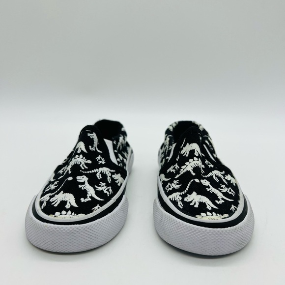 TOMMY BAHAMA BABY BOY SLIP ON SNEAKERS WITH DINOSAUR PRINT SIZE 6 - Picture 7 of 13